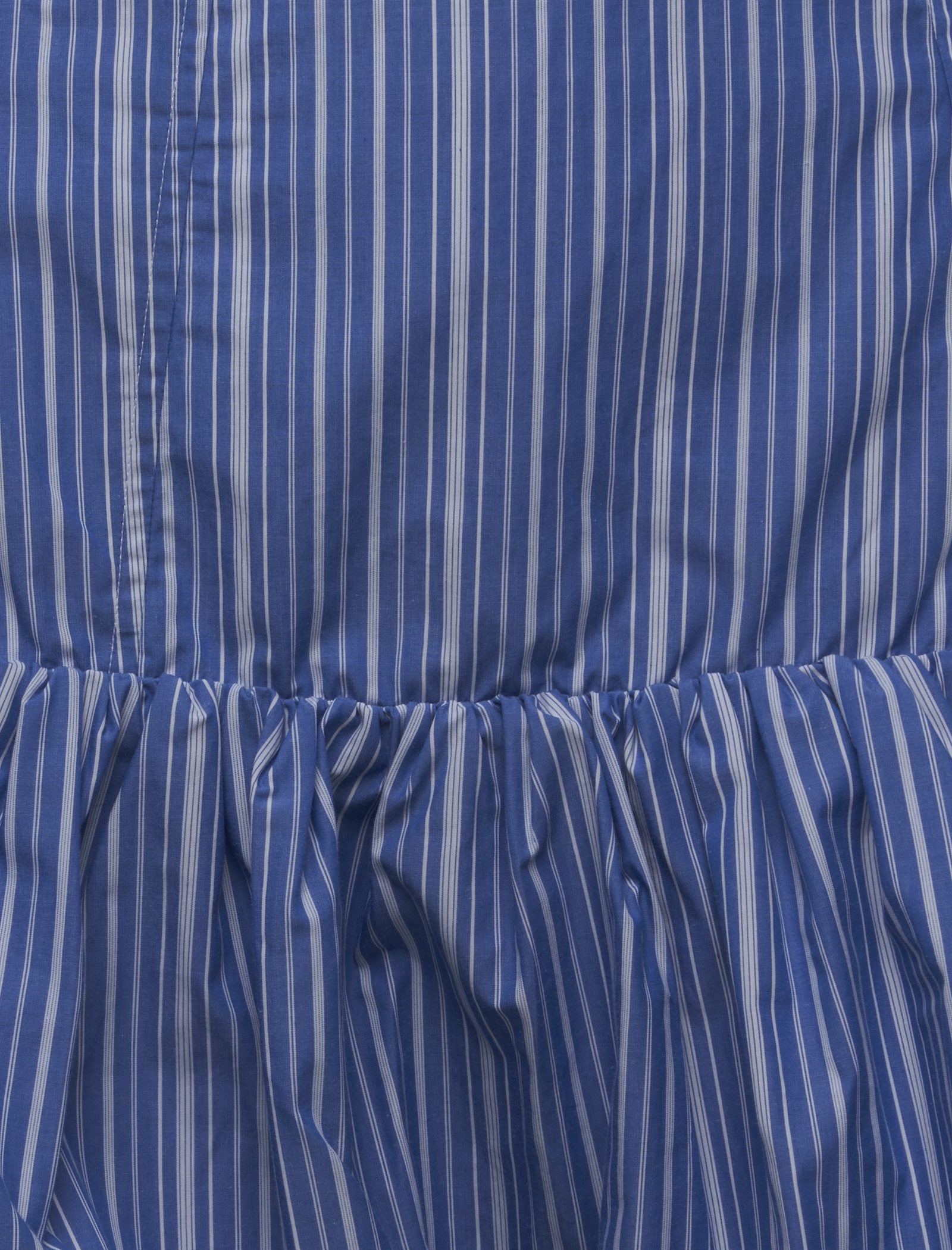 STRIPE COTTON MINI SKIRT
