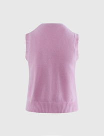 GRAPHIC WOOL VEST