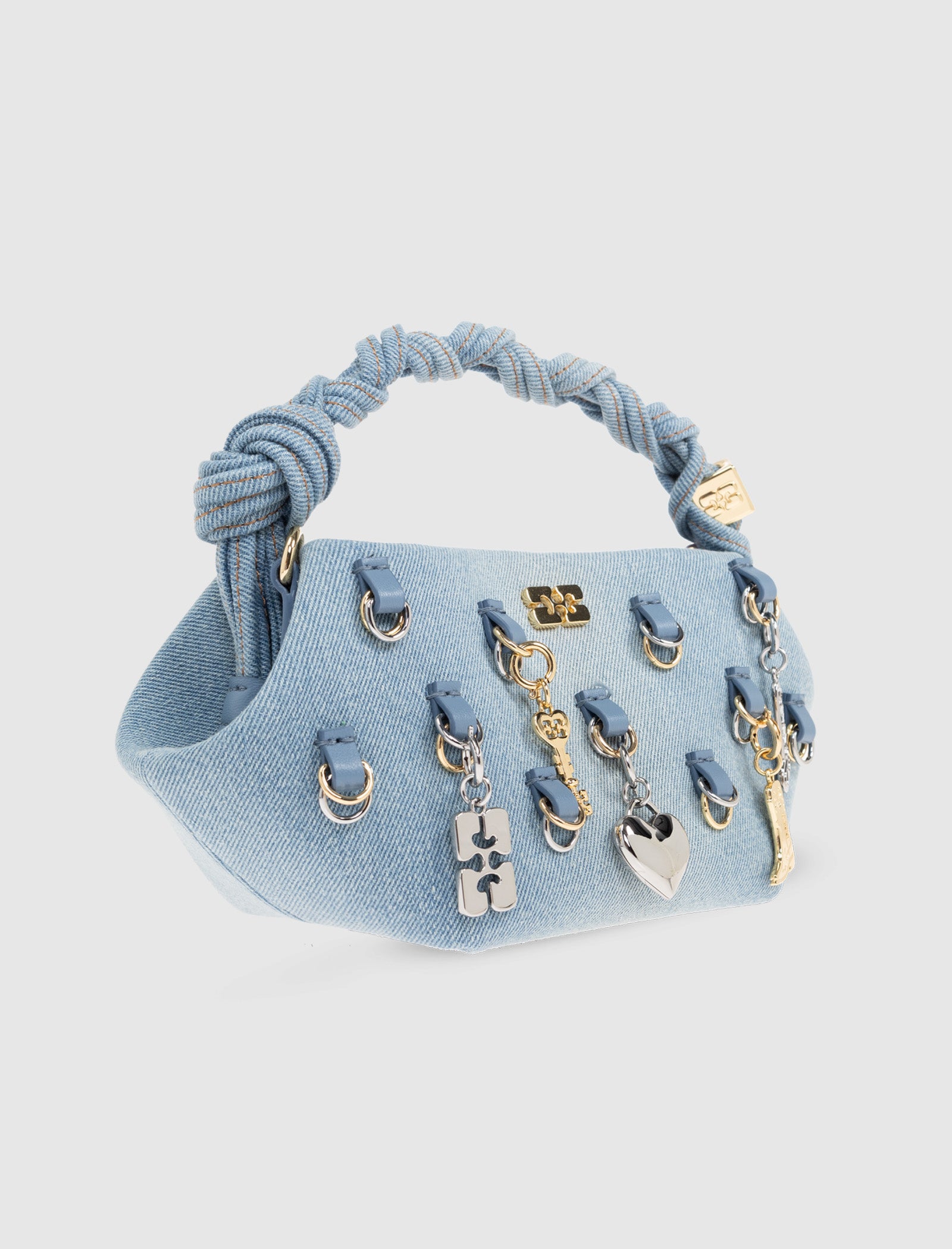 GANNI BOU BAG MINI DENIM – JAIDE