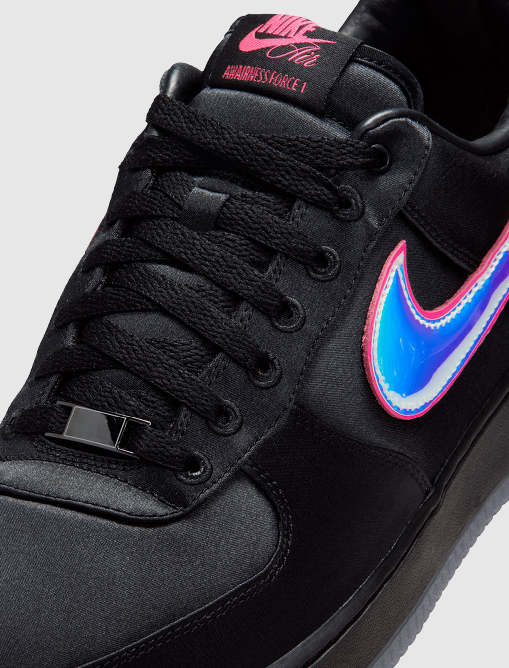 AIR FORCE 1 BREAST CANCER AWARENESS LUXE "BLACK/ HYPER PINK"