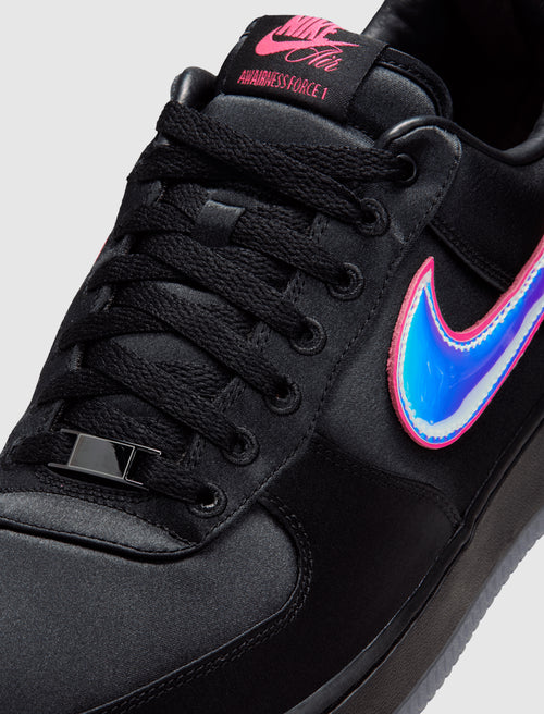 AIR FORCE 1 BREAST CANCER AWARENESS LUXE "BLACK/ HYPER PINK"