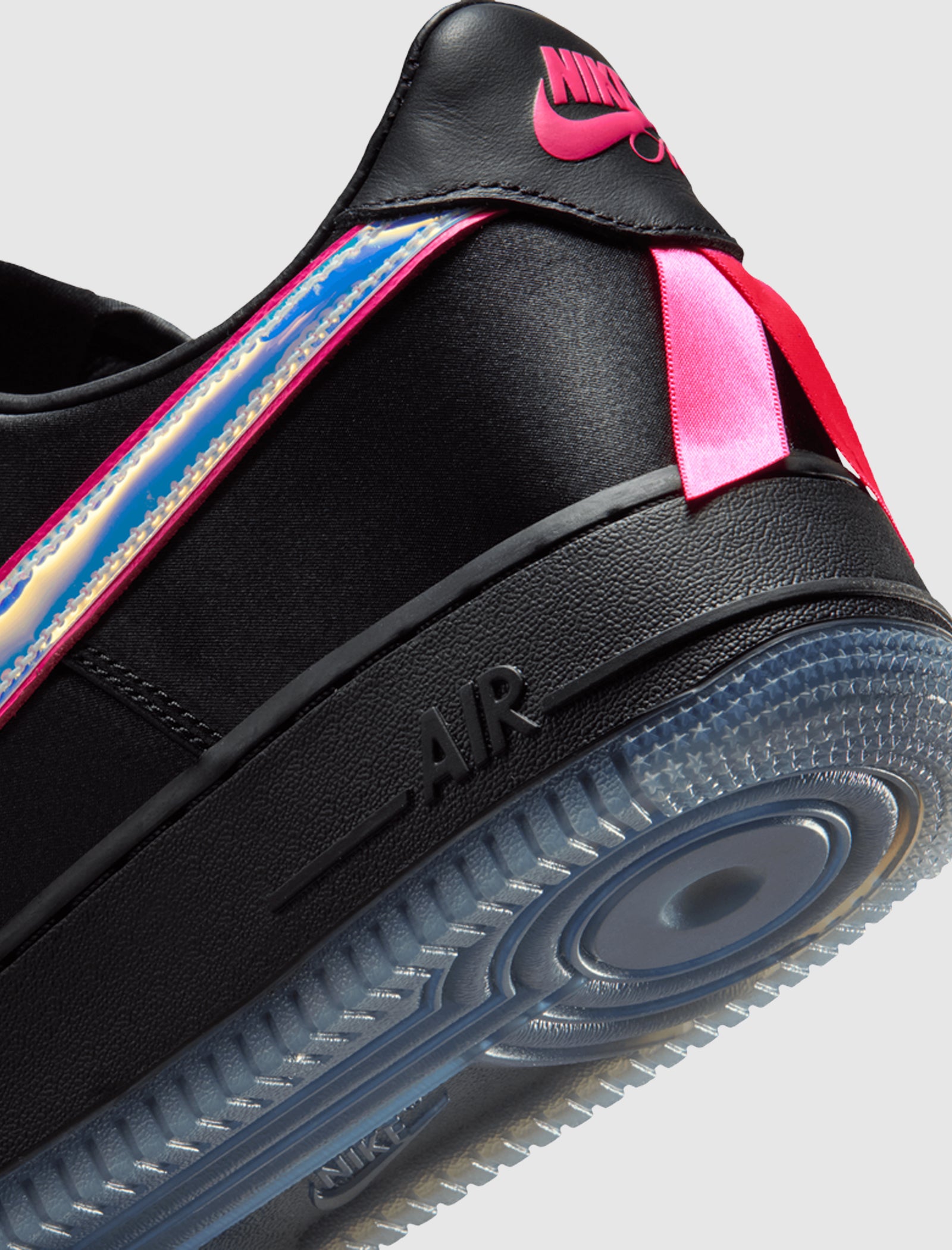 AIR FORCE 1 BREAST CANCER AWARENESS LUXE "BLACK/ HYPER PINK"