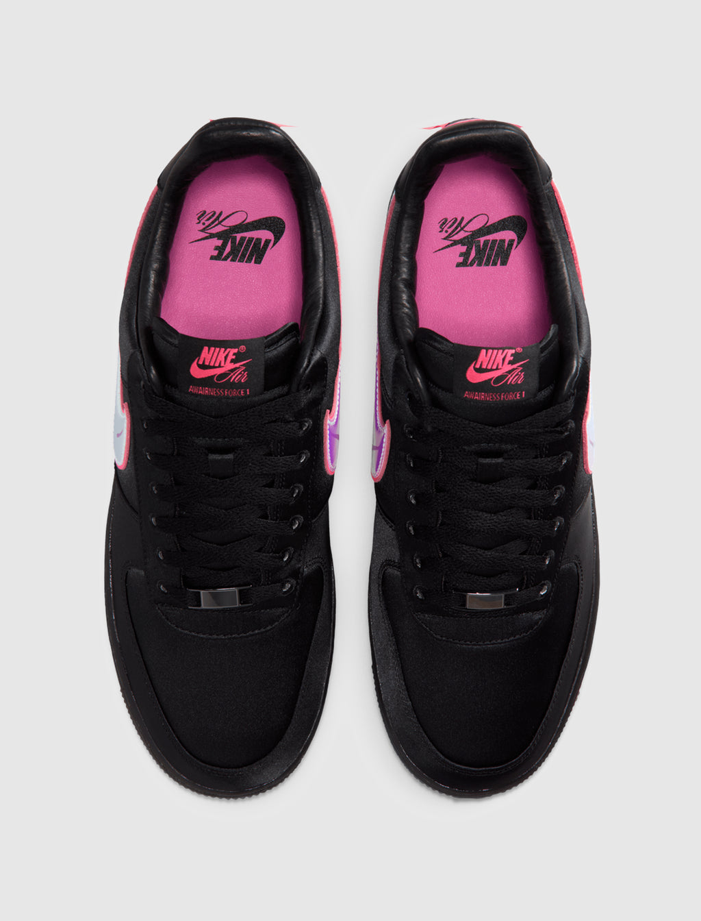 AIR FORCE 1 BREAST CANCER AWARENESS LUXE "BLACK/ HYPER PINK"