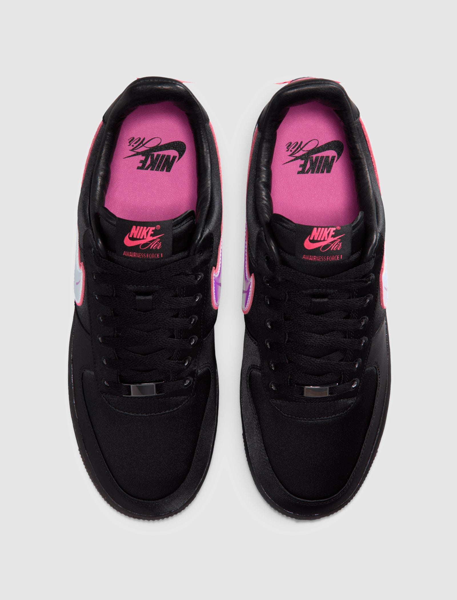 AIR FORCE 1 BREAST CANCER AWARENESS LUXE "BLACK/ HYPER PINK"