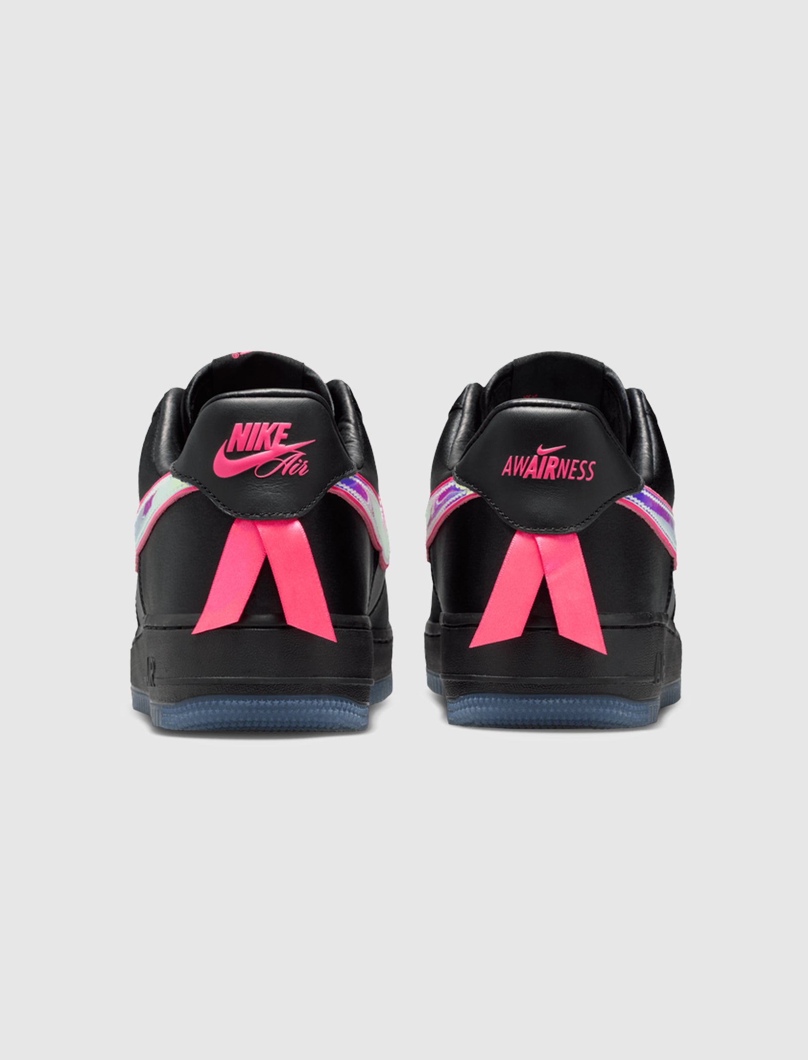 AIR FORCE 1 BREAST CANCER AWARENESS LUXE "BLACK/ HYPER PINK"
