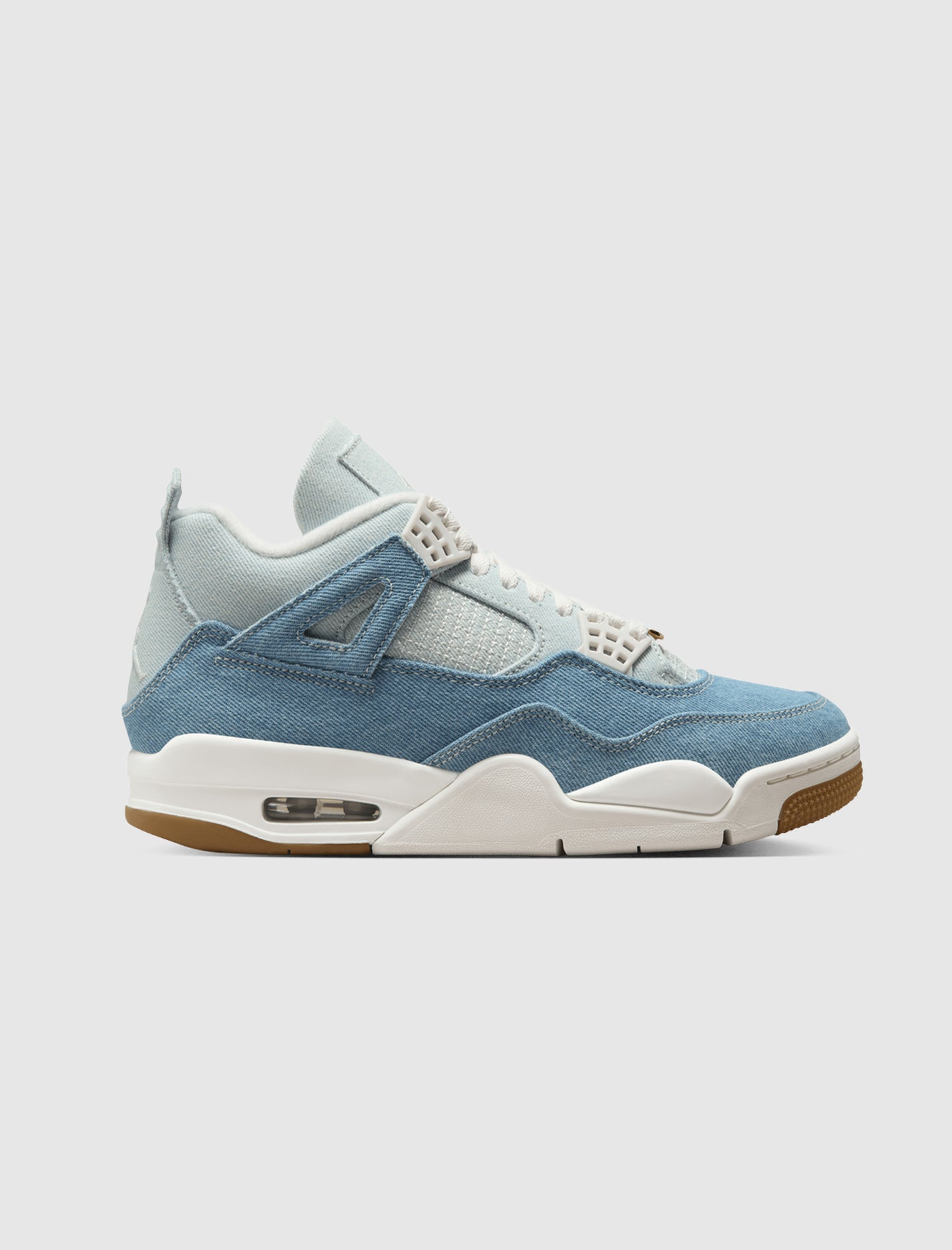 WOMEN&#39;S AIR JORDAN 4 &quot;WORN BLUE&quot;
