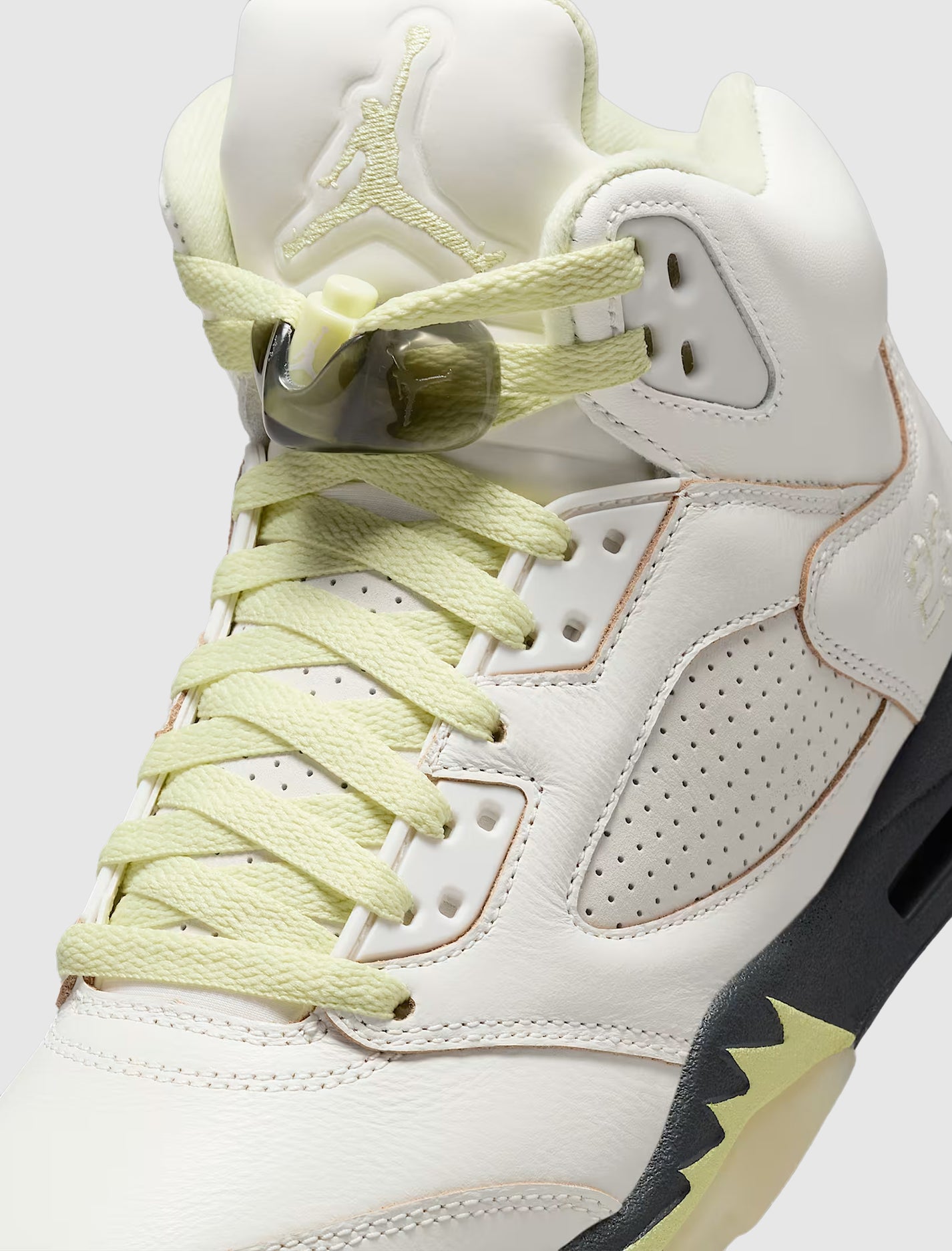 WOMEN&#39;S AIR JORDAN 5 &quot;LUMINOUS GREEN&quot;