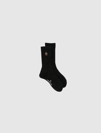APE HEAD ONE POINT LOGO SOCKS