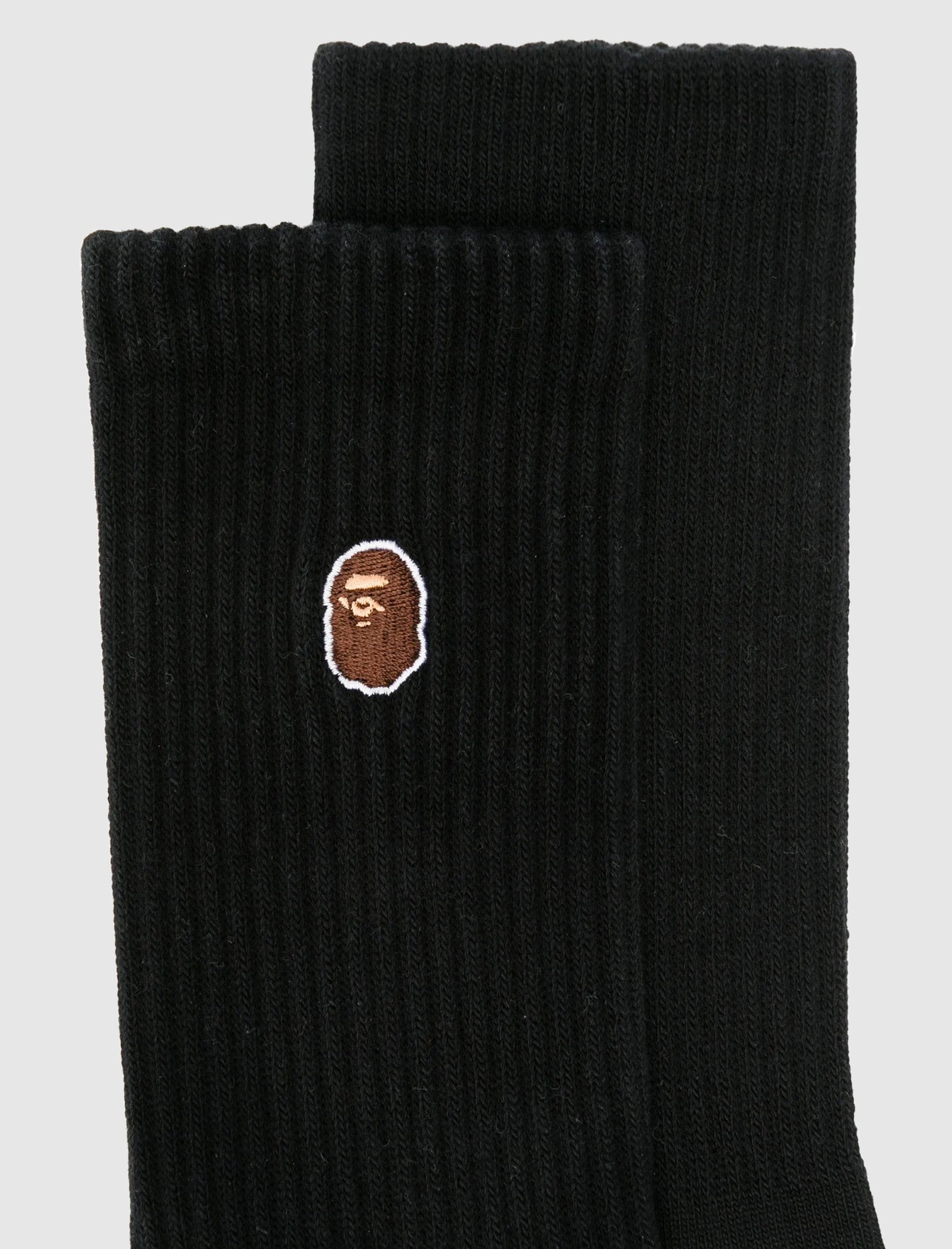 APE HEAD ONE POINT LOGO SOCKS