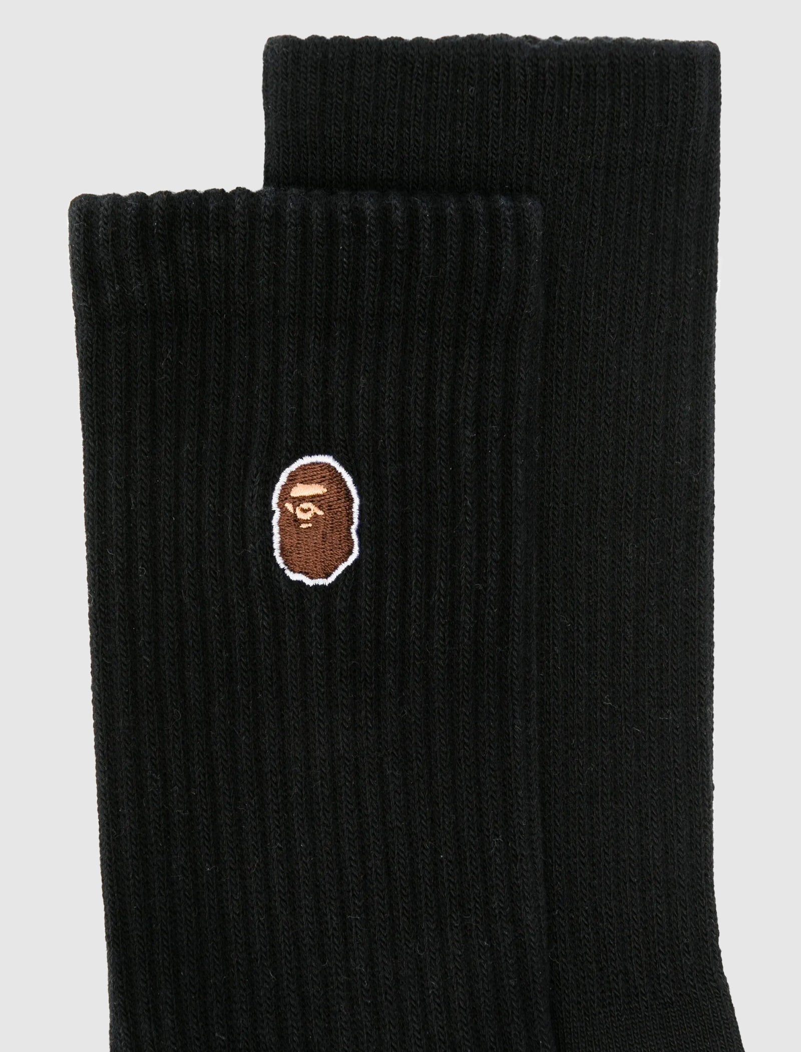 APE HEAD ONE POINT LOGO SOCKS