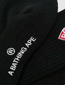 APE HEAD ONE POINT LOGO SOCKS
