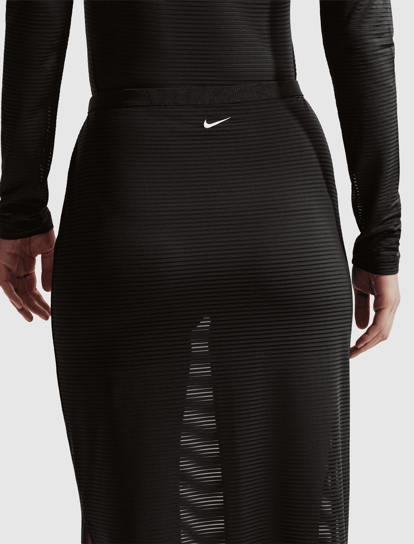 SHEER MIDI SKIRT