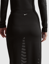 SHEER MIDI SKIRT