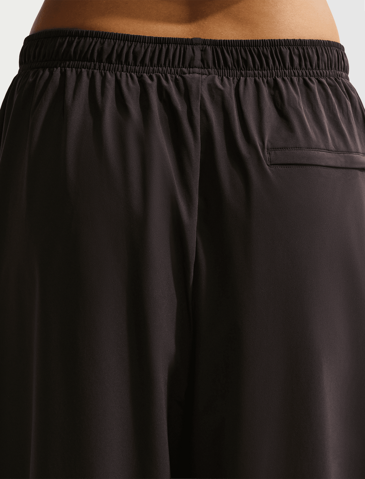 STRETCH NYLON OVERSIZED PANTS