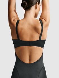 SATIN SHINE PICOT BODYSUIT
