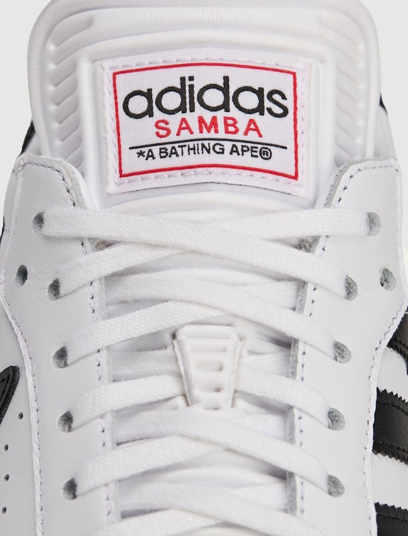 BAPE SAMBA &quot;WHITE/BLACK&quot;