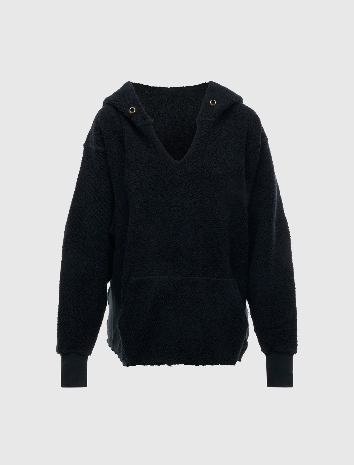 HEAVY WEIGHT RAW CROPPED HOODIE