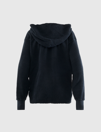 HEAVY WEIGHT RAW CROPPED HOODIE