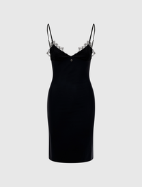 LACE SLIPDRESS