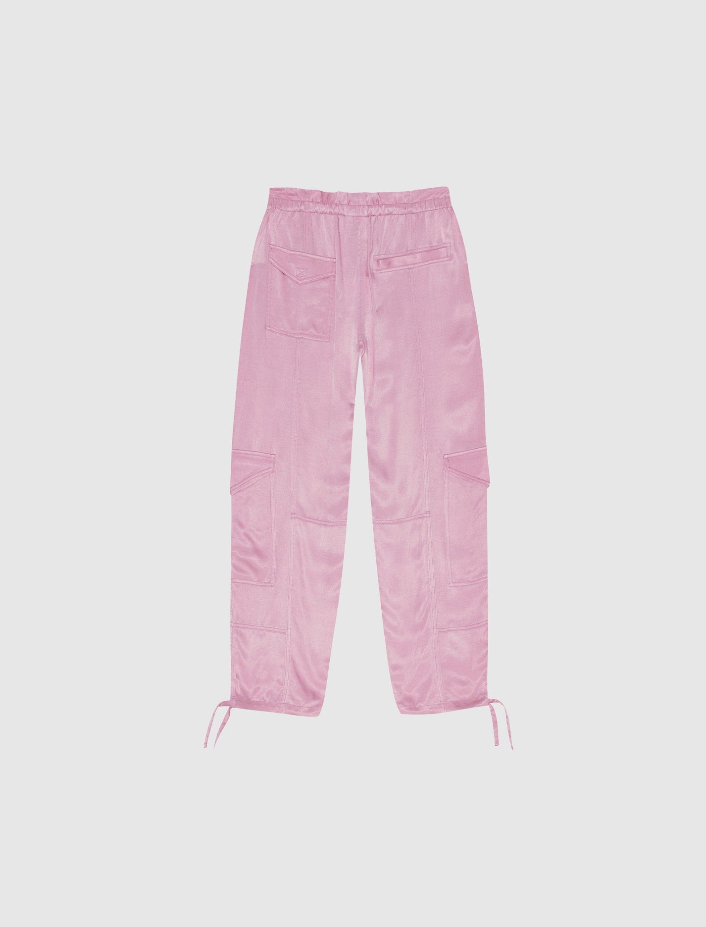 WOMEN'S WASHED SATIN PANTS