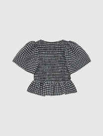 WOMEN'S OPEN NECK BLOUSE