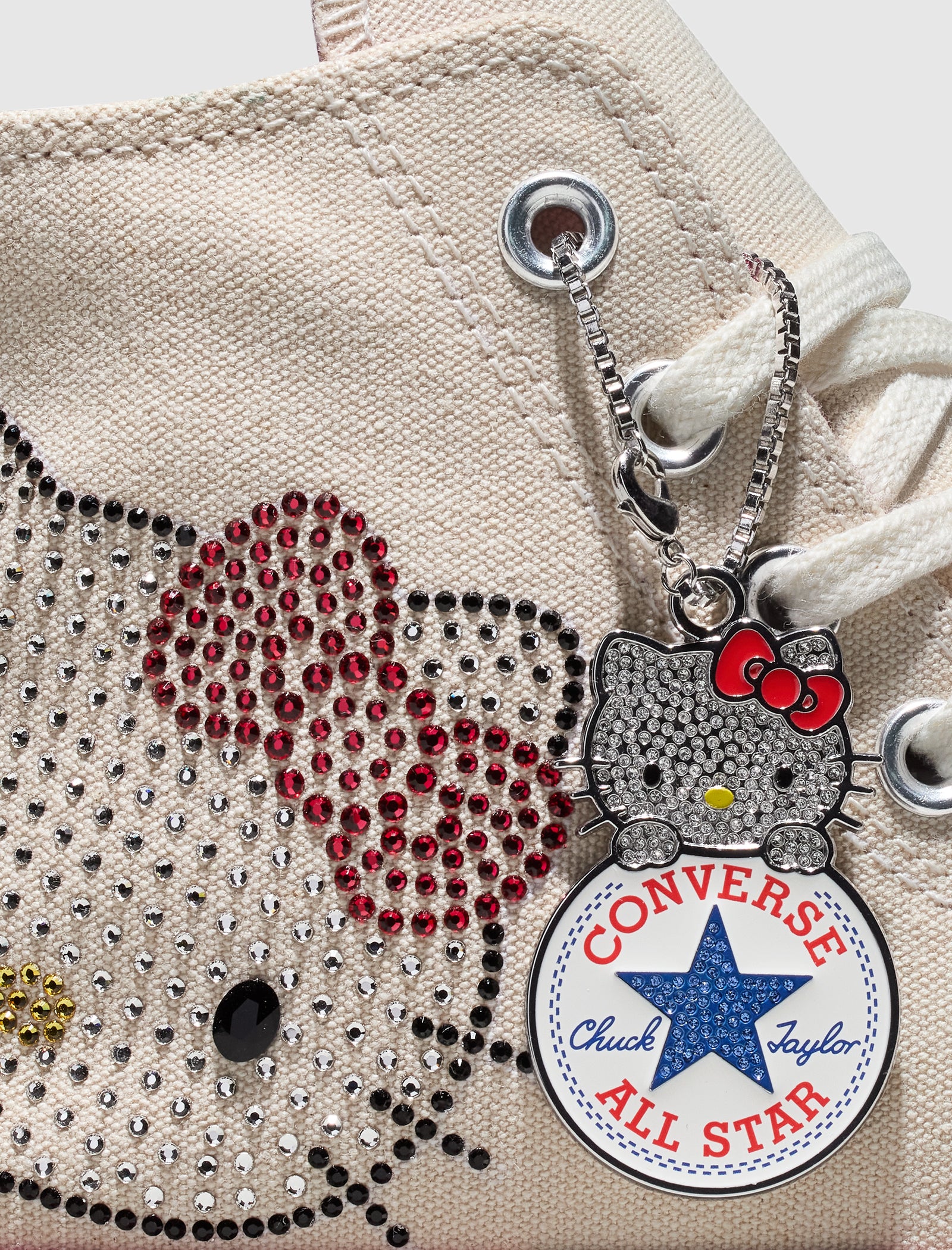 CONVERSE X HELLO KITTY CHUCK TAYLOR 70 WITH SWARVOSKI CRYSTALS