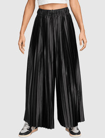 PLEATED TRACK PANTS