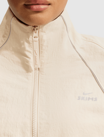 CRUNCHY NYLON CROPPED JACKET
