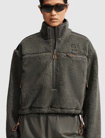 SHERPA OVERSIZED 3/4 ZIP JACKET