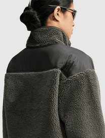SHERPA OVERSIZED 3/4 ZIP JACKET