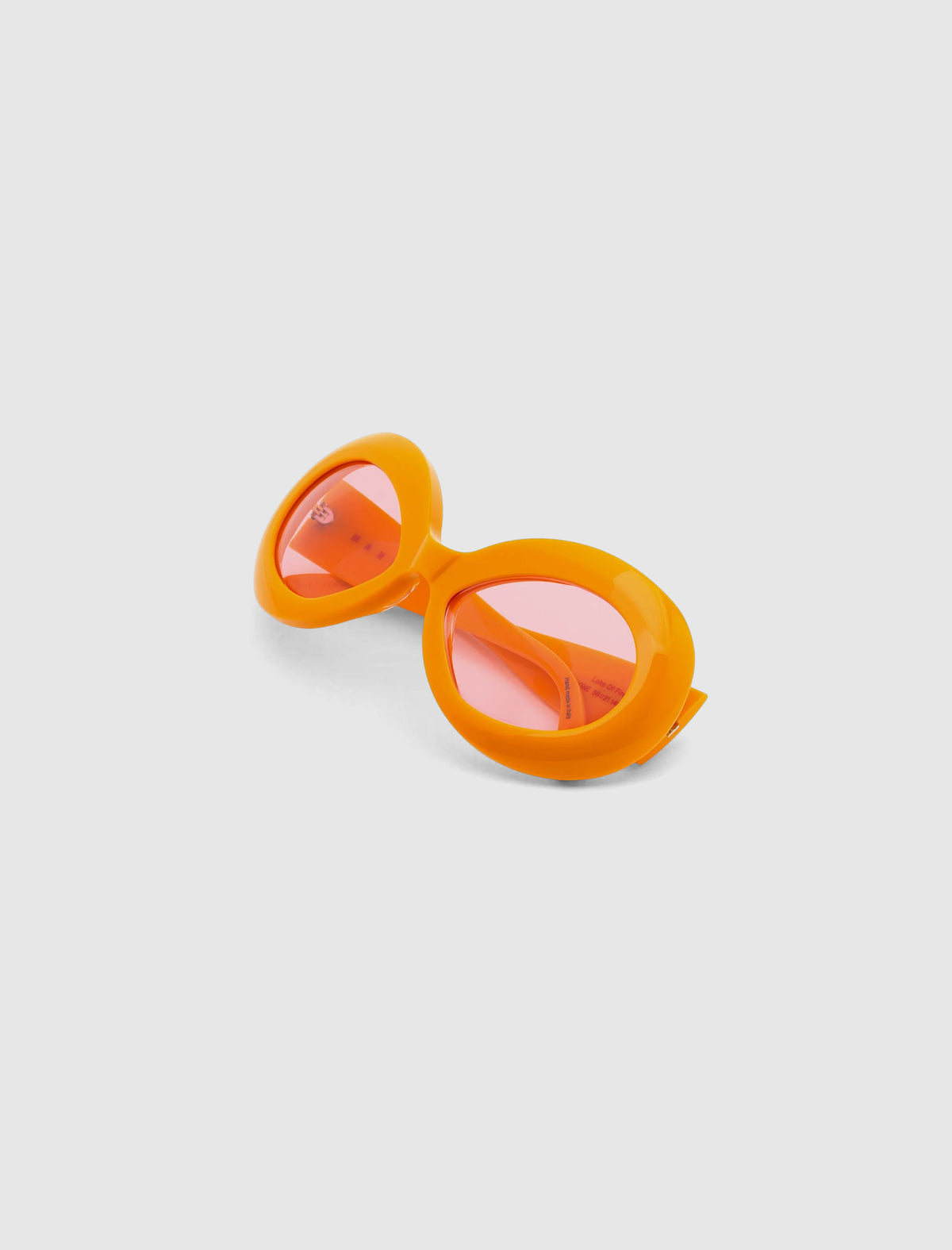 IVXP ONE LAKE OF FIRE ORANGE SUNGLASSES