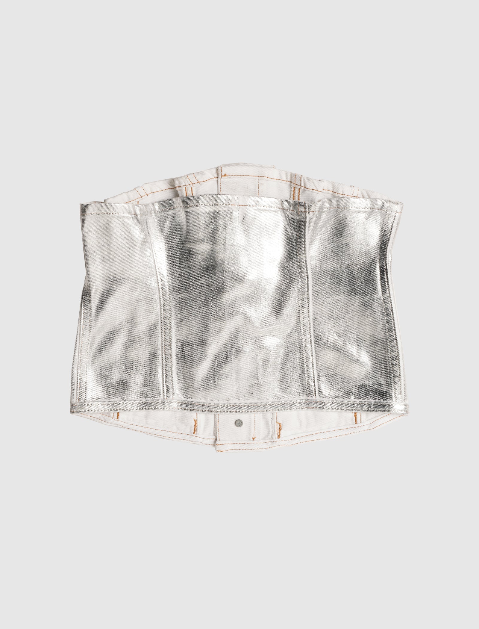 WOMEN'S FOIL DENIM CORSAGE
