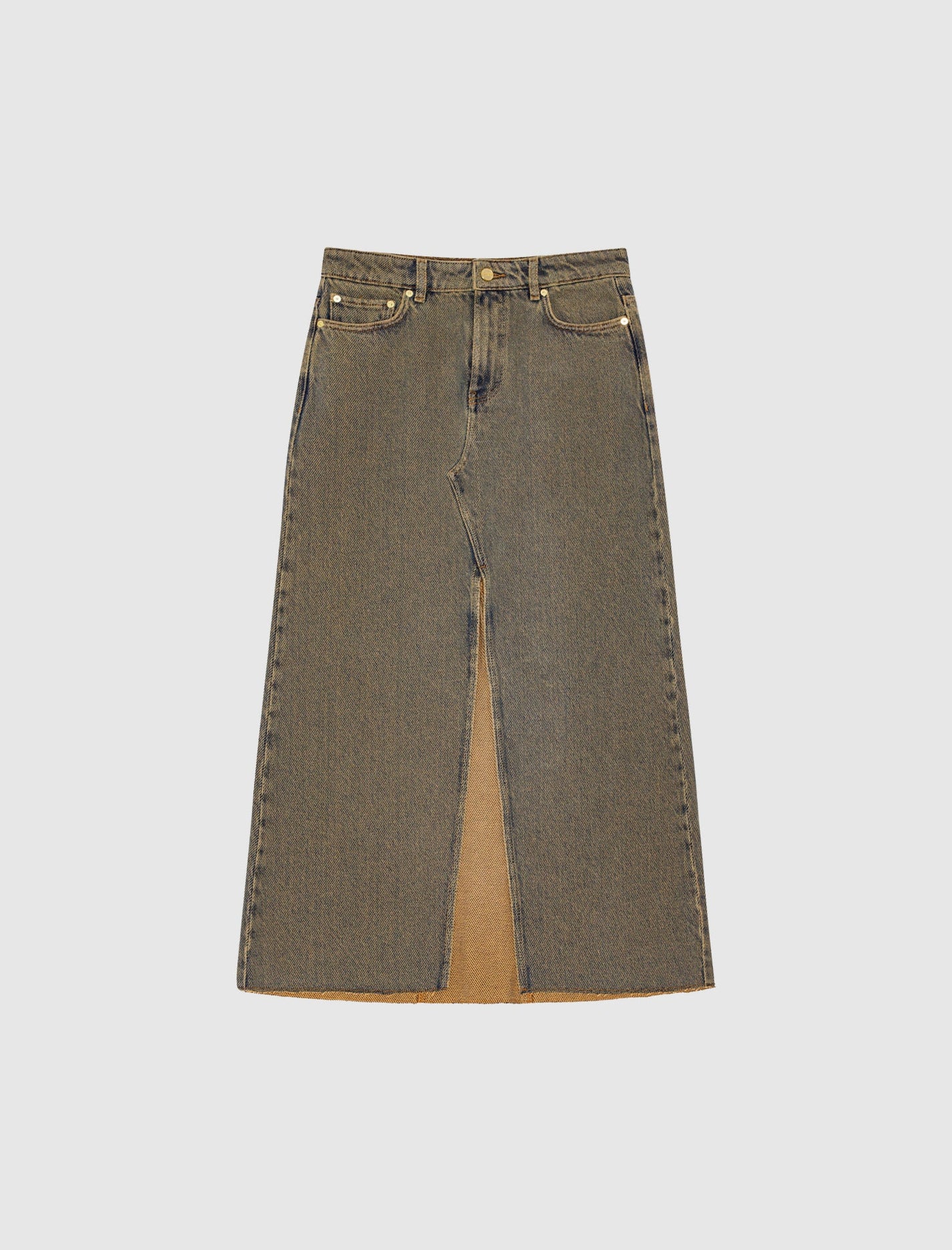 WOMEN'S DENIM MAXI SKIRT