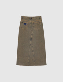 WOMEN'S DENIM MAXI SKIRT