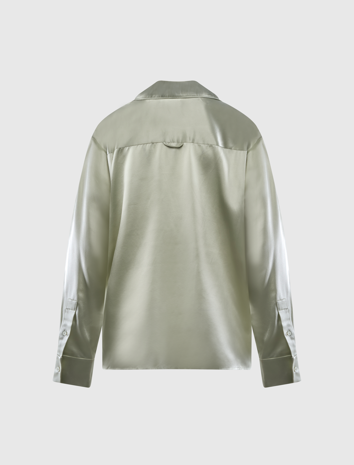 SILK LONG SLEEVE BUTTON DOWN