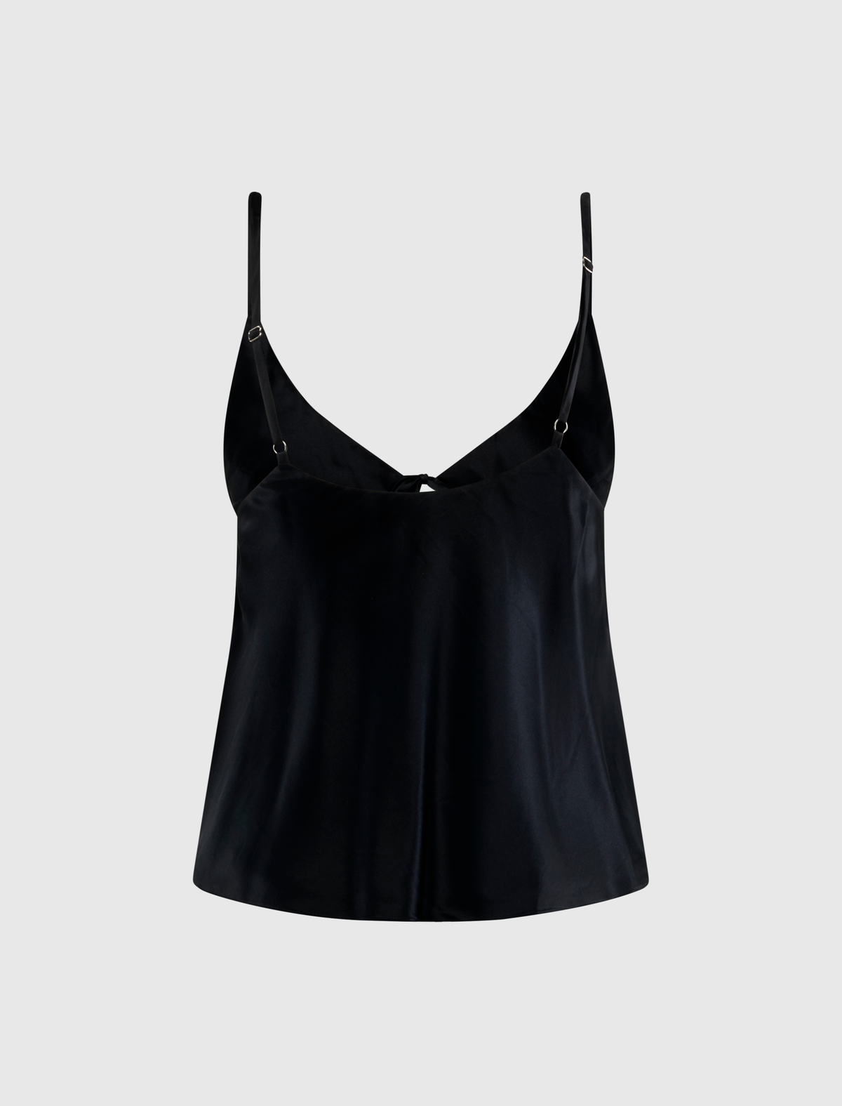 SILK FRONT TIE CAMI