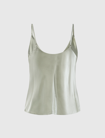 SILK FRONT TIE CAMI