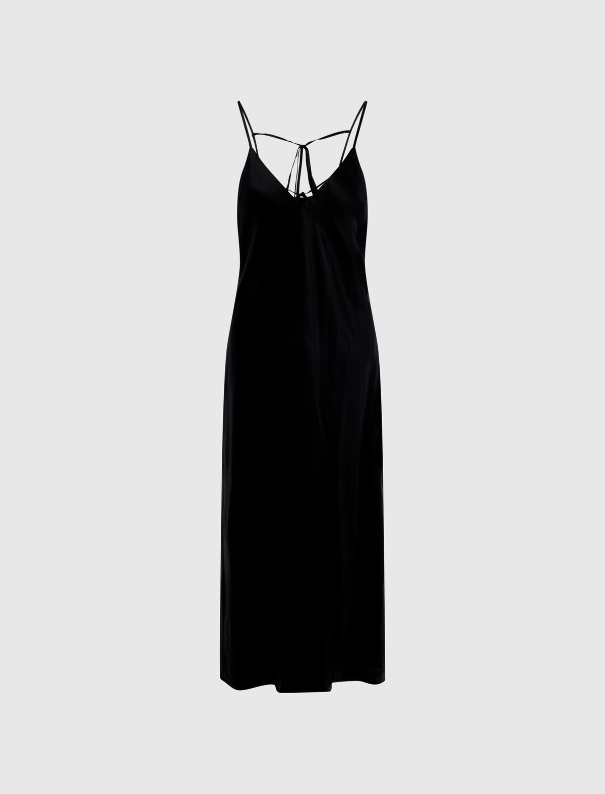 SILK LONG SLIP DRESS