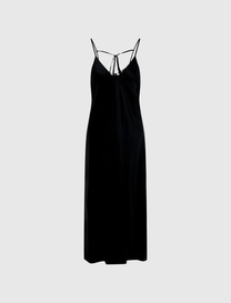 SILK LONG SLIP DRESS