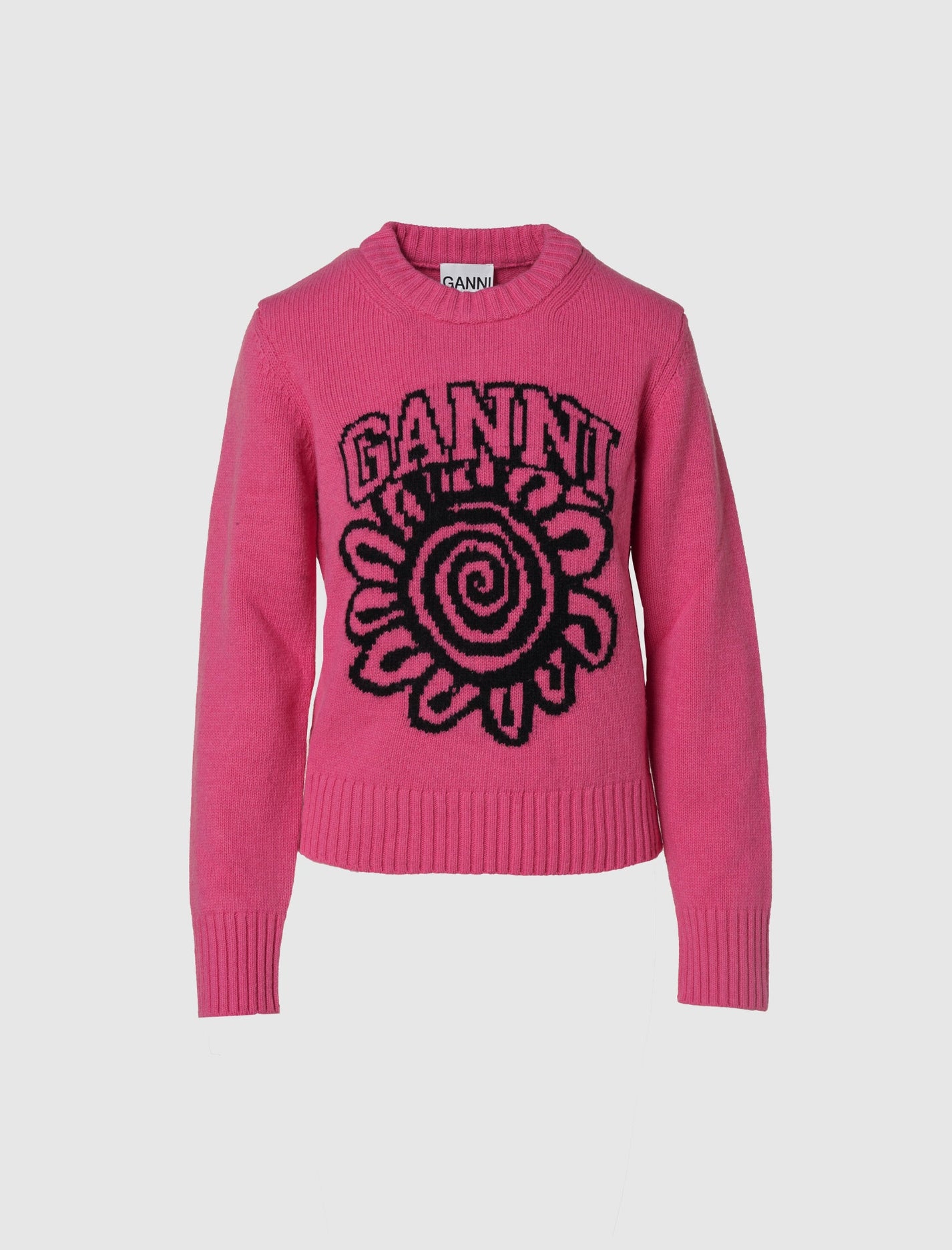WOMEN'S FLOWER PULLOVER SWEATER