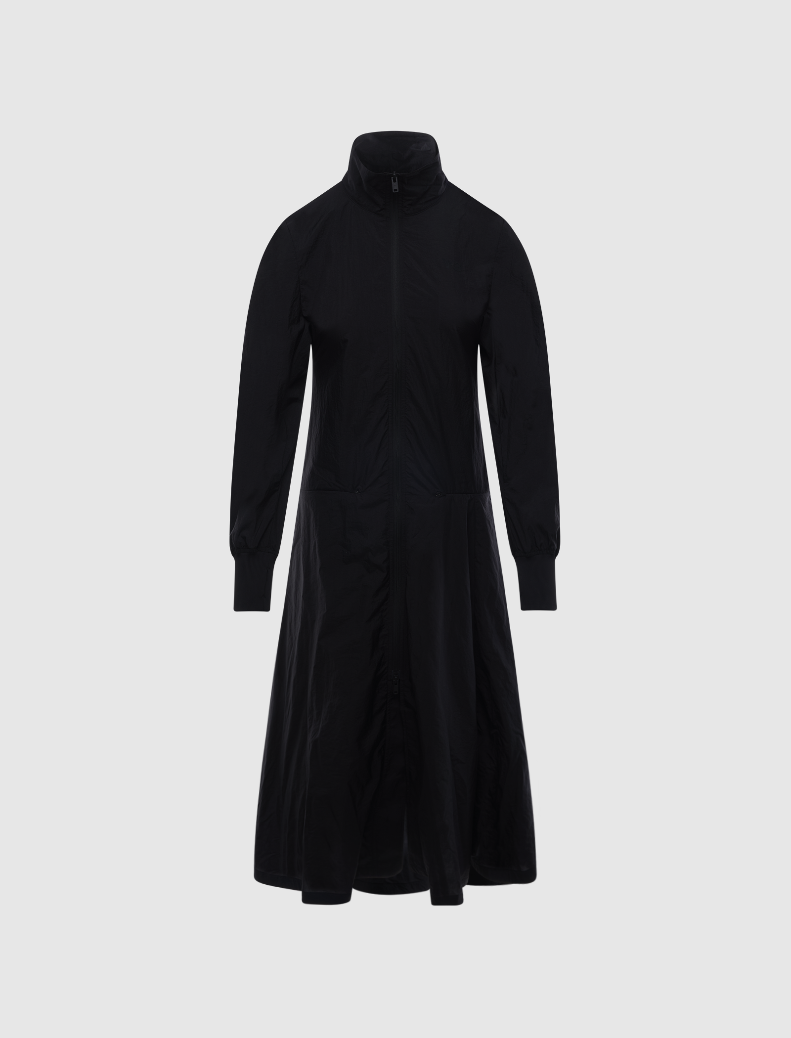 GRADIENT 3-STRIPES NYLON TRACK DRESS