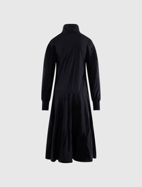 GRADIENT 3-STRIPES NYLON TRACK DRESS