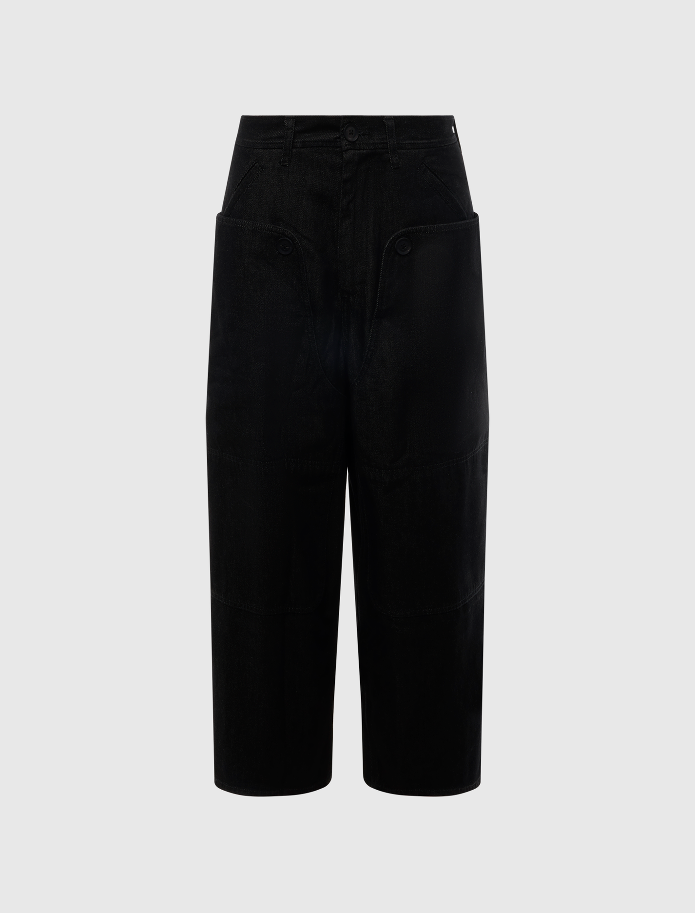 Y-3 DENIM STRAIGHT LEG PANTS