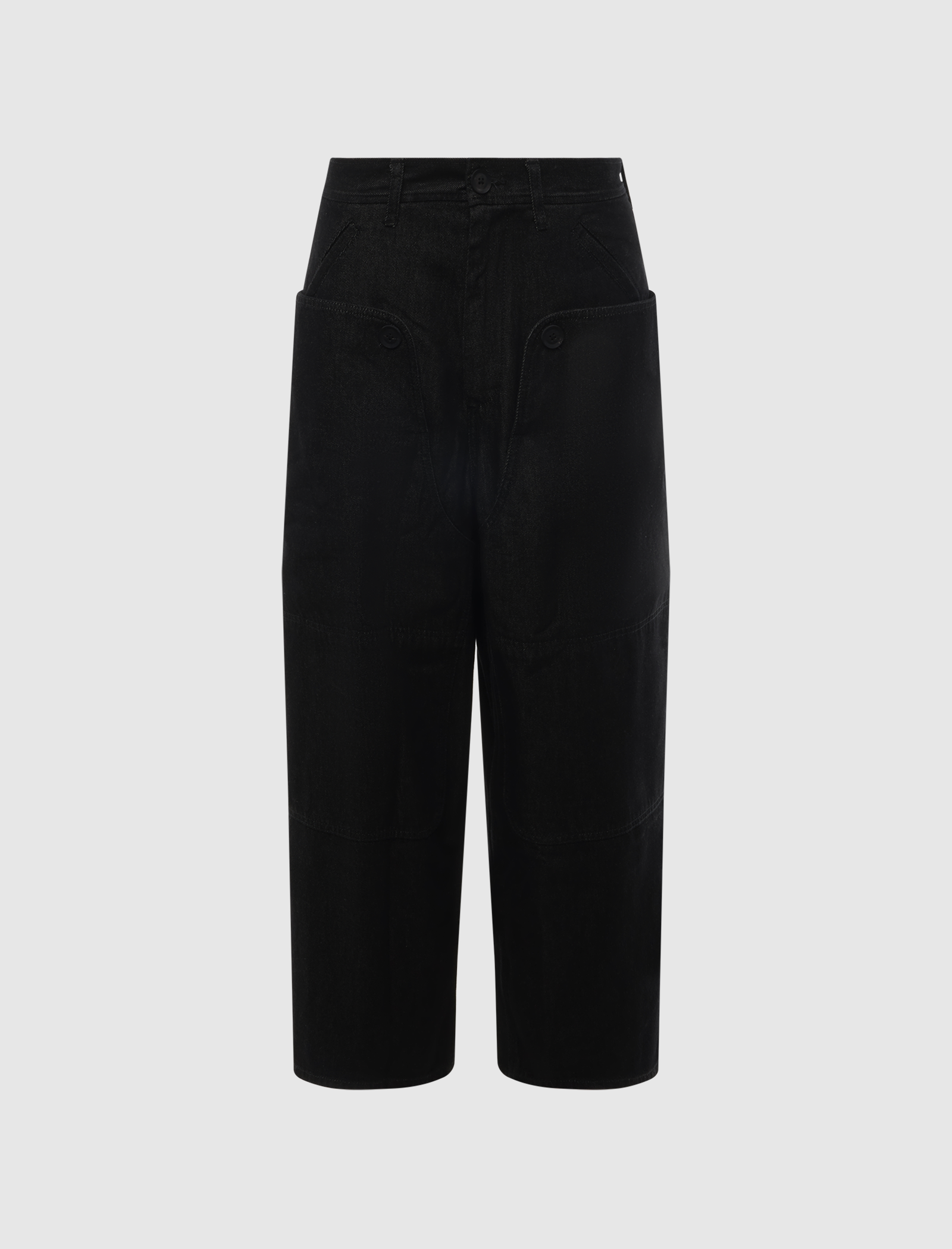 Y-3 DENIM STRAIGHT LEG PANTS