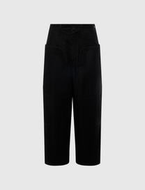 Y-3 DENIM STRAIGHT LEG PANTS