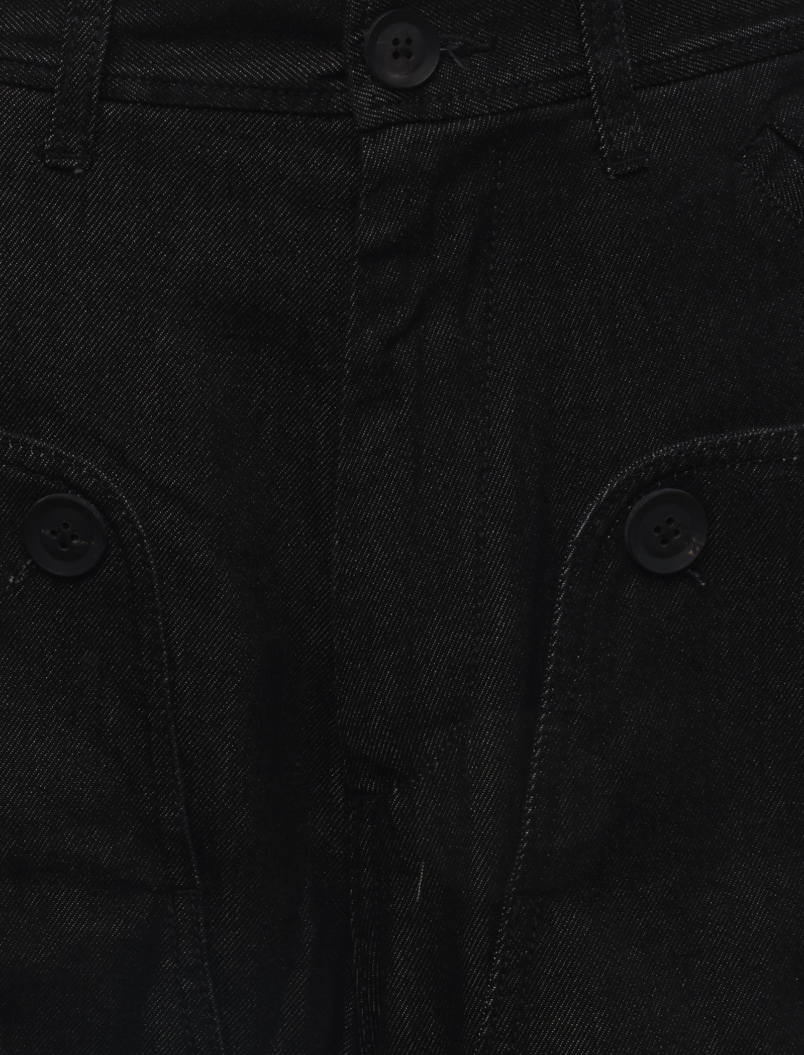 Y-3 DENIM STRAIGHT LEG PANTS