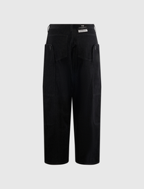 Y-3 DENIM STRAIGHT LEG PANTS