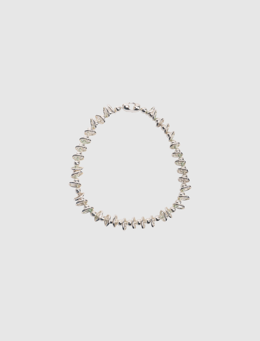 STERLING SILVER STELLAR BALL CHAIN