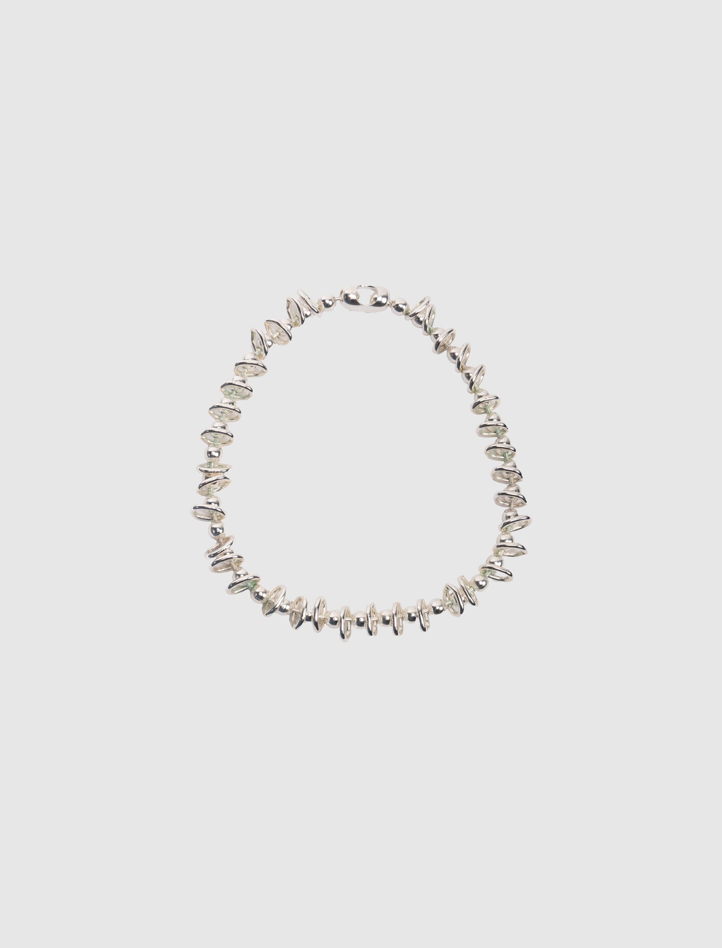 STERLING SILVER STELLAR BALL CHAIN