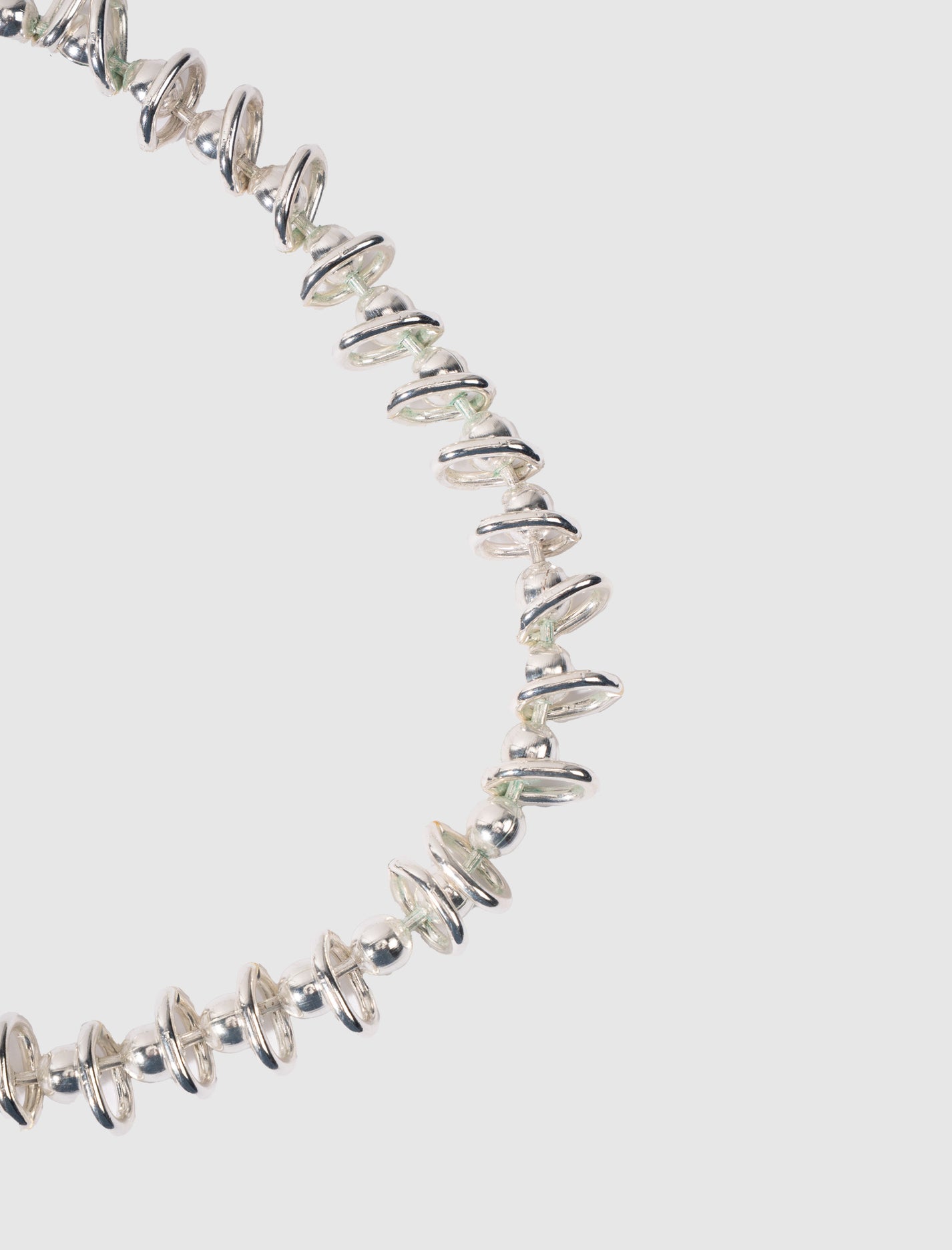 STERLING SILVER STELLAR BALL CHAIN